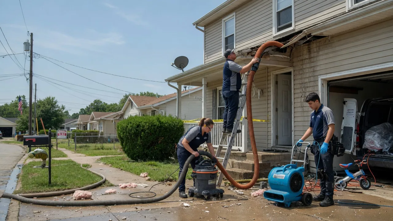 Water Damage Restoration in Lowpoint, IL near me